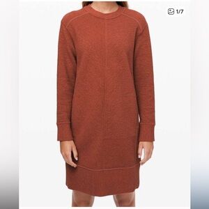 Lululemon Heathered On Repeat Turtleneck Long Sleeve Dress size 4